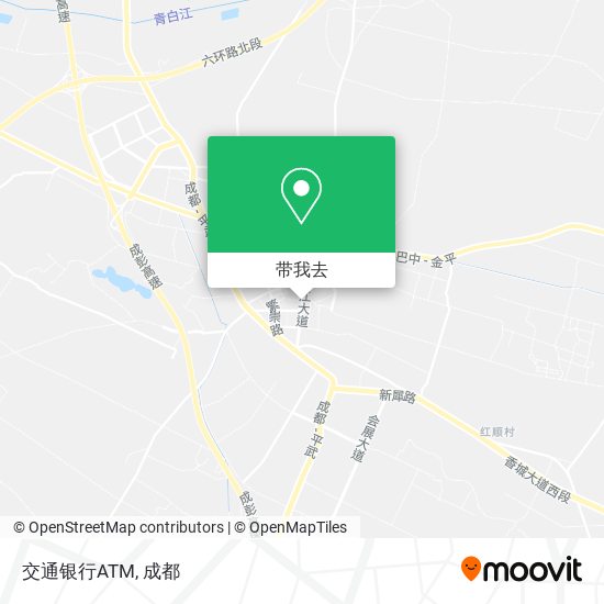 交通银行ATM地图
