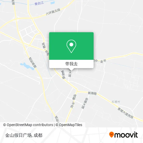 金山假日广场地图