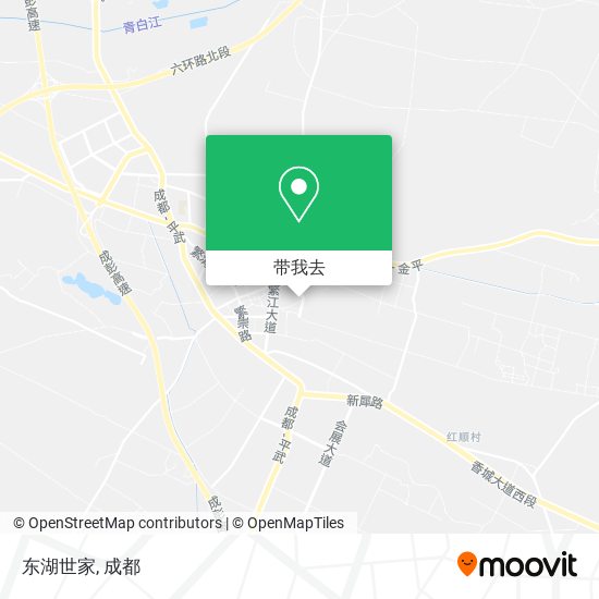 东湖世家地图