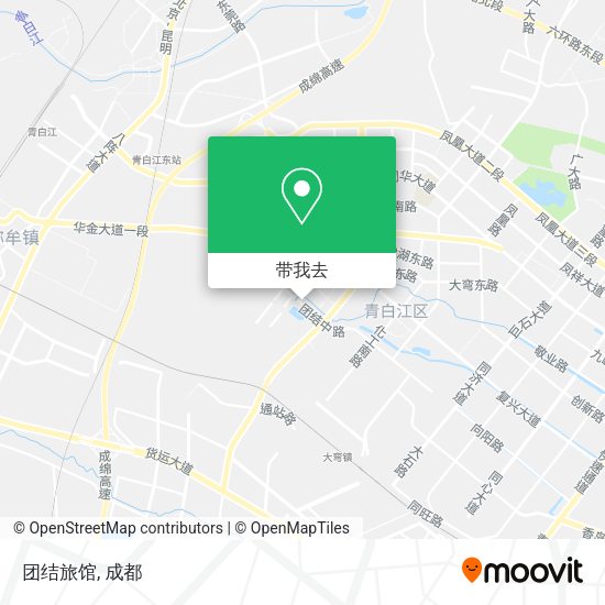 团结旅馆地图
