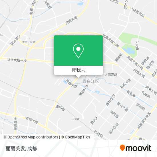 丽丽美发地图