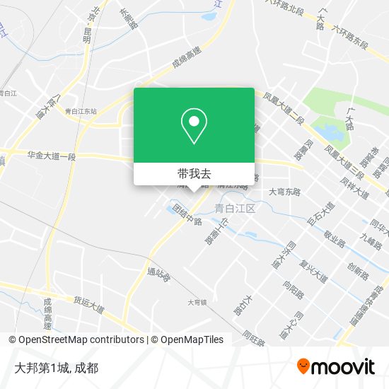 大邦第1城地图