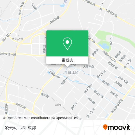 凌云幼儿园地图