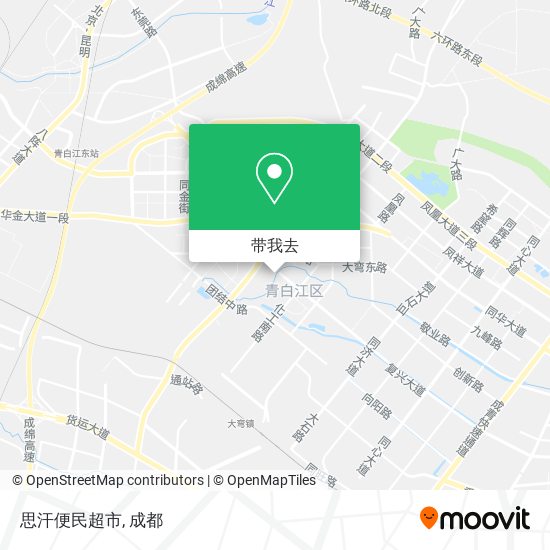 思汗便民超市地图