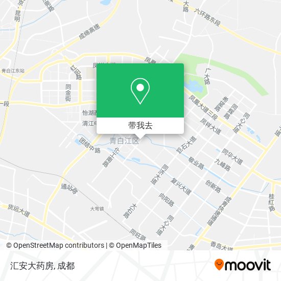 汇安大药房地图