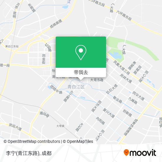 李宁(青江东路)地图