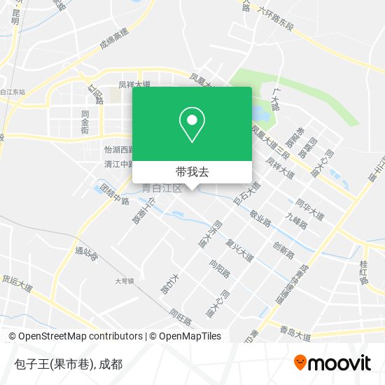 包子王(果市巷)地图