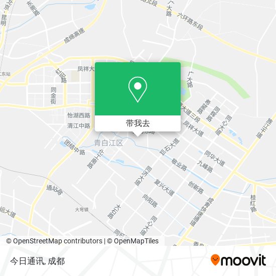 今日通讯地图