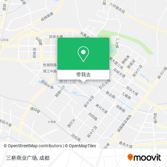 三桥商业广场地图