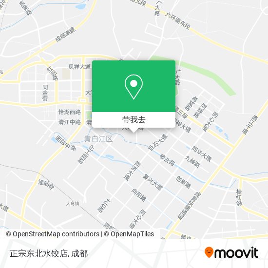 正宗东北水饺店地图