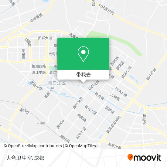 大弯卫生室地图