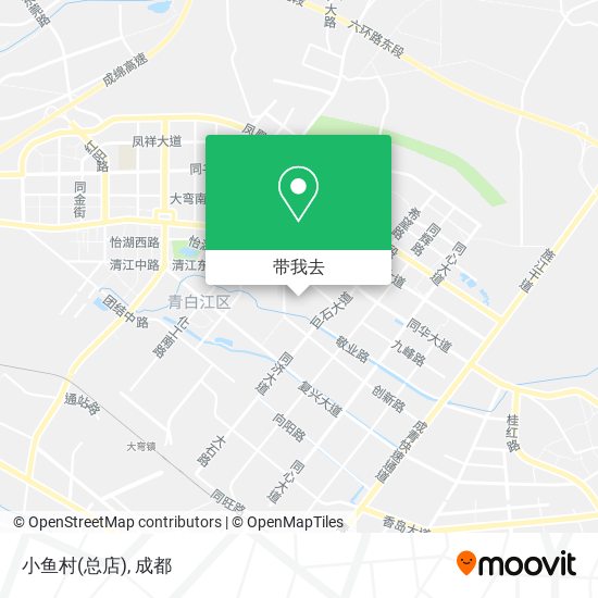 小鱼村(总店)地图