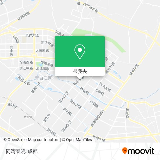 同湾春晓地图