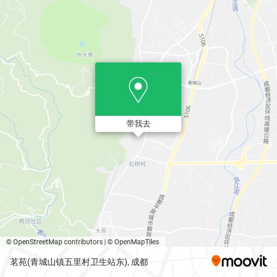 茗苑(青城山镇五里村卫生站东)地图