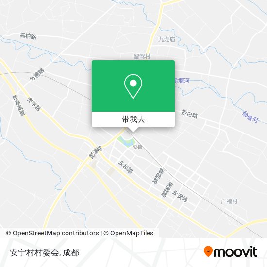 安宁村村委会地图