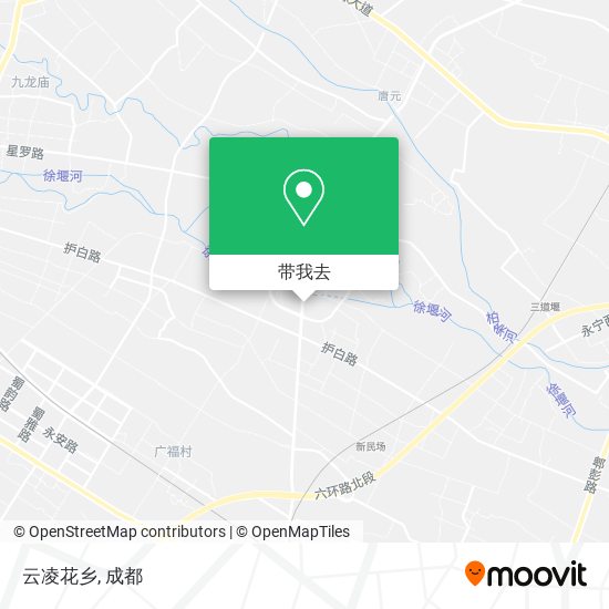 云凌花乡地图