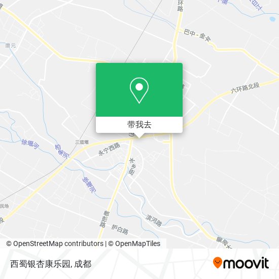 西蜀银杏康乐园地图