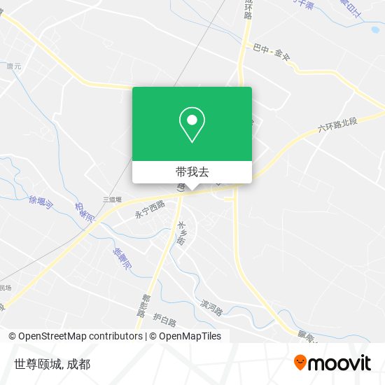 世尊颐城地图