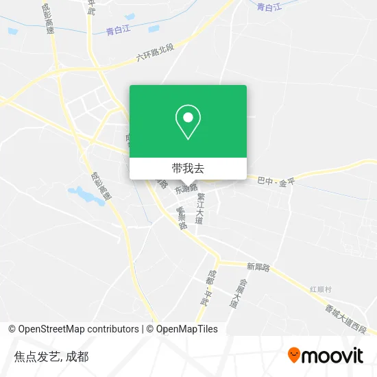 焦点发艺地图