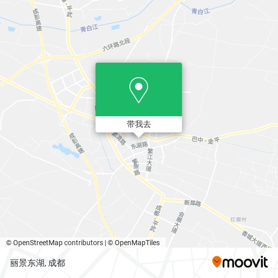 丽景东湖地图