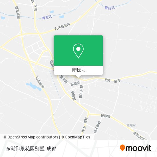 东湖御景花园别墅地图