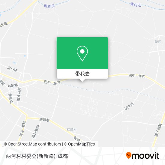 两河村村委会(新新路)地图