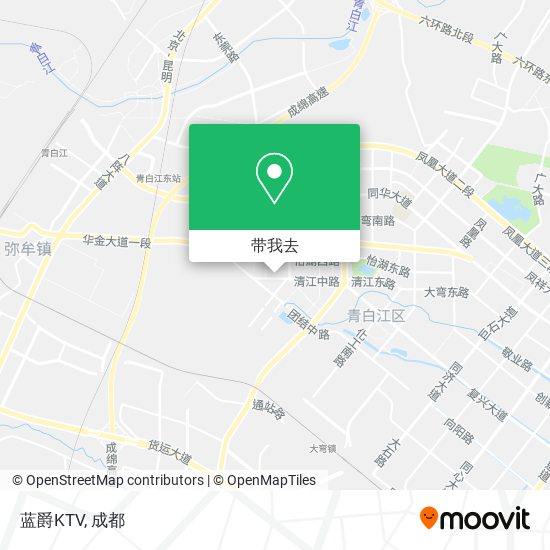 蓝爵KTV地图