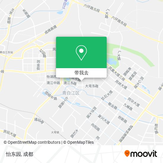 怡东园地图