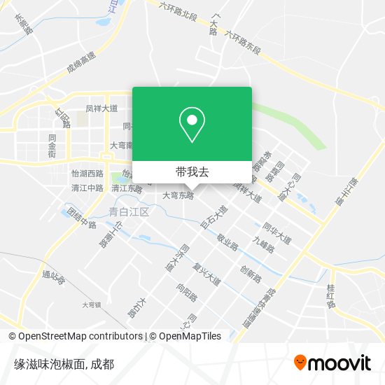 缘滋味泡椒面地图