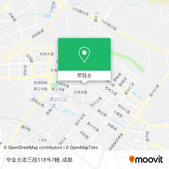 华金大道三段118号7幢地图