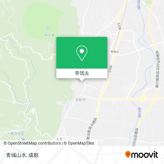 青城山水地图