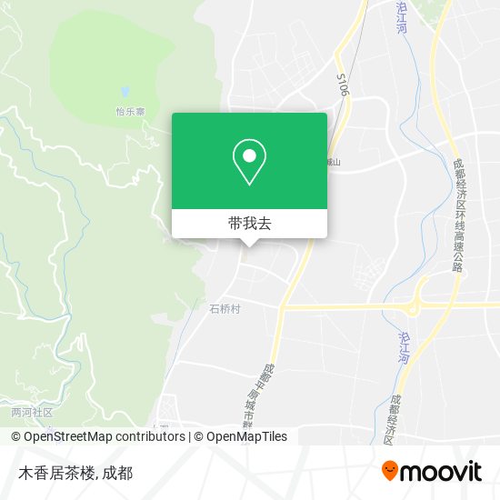 木香居茶楼地图