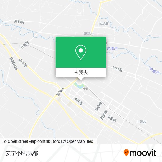 安宁小区地图
