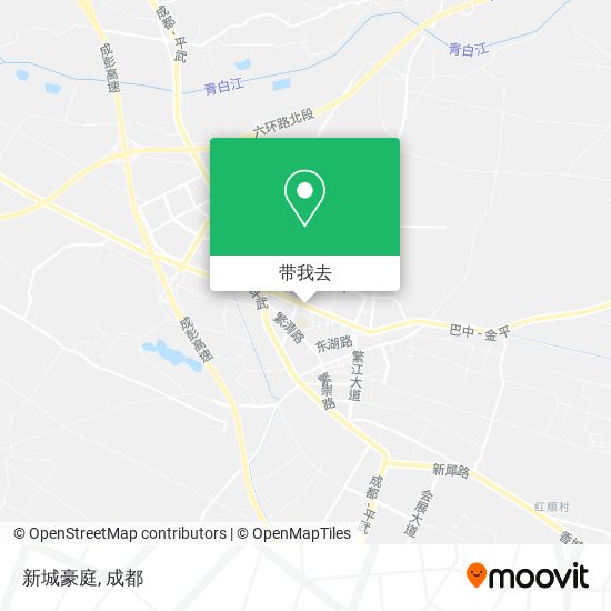 新城豪庭地图