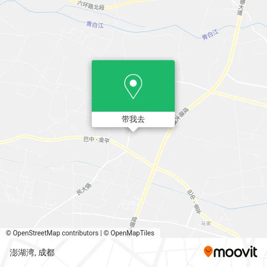 澎湖湾地图