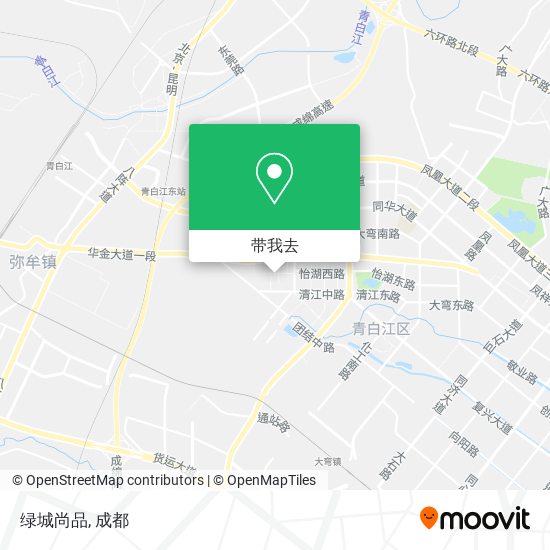 绿城尚品地图