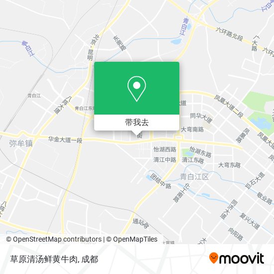 草原清汤鲜黄牛肉地图
