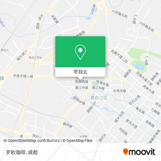 罗欧咖啡地图