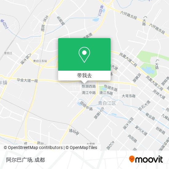 阿尔巴广场地图