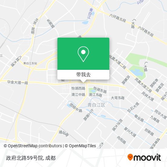 政府北路59号院地图