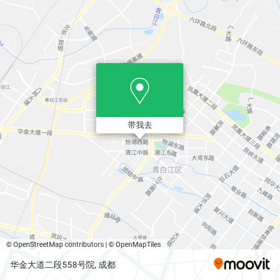 华金大道二段558号院地图