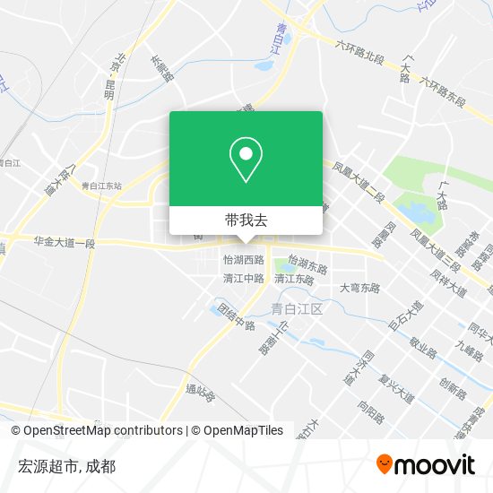 宏源超市地图