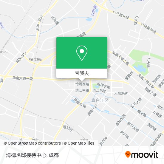 海德名邸接待中心地图
