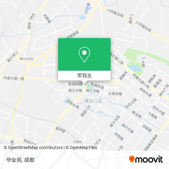 华金苑地图