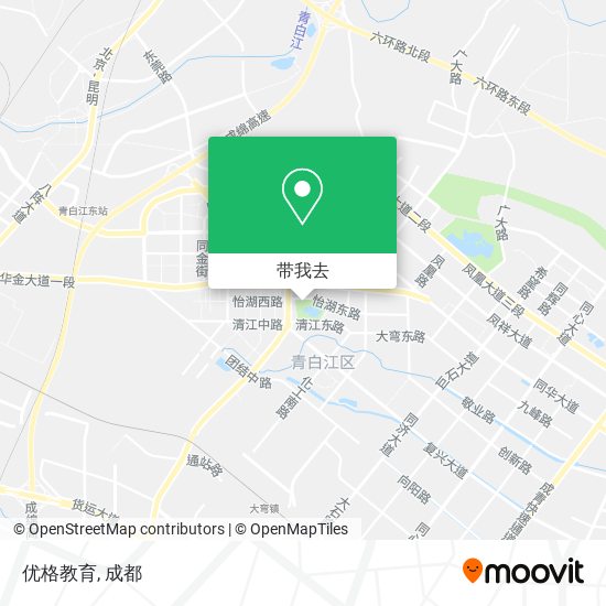 优格教育地图