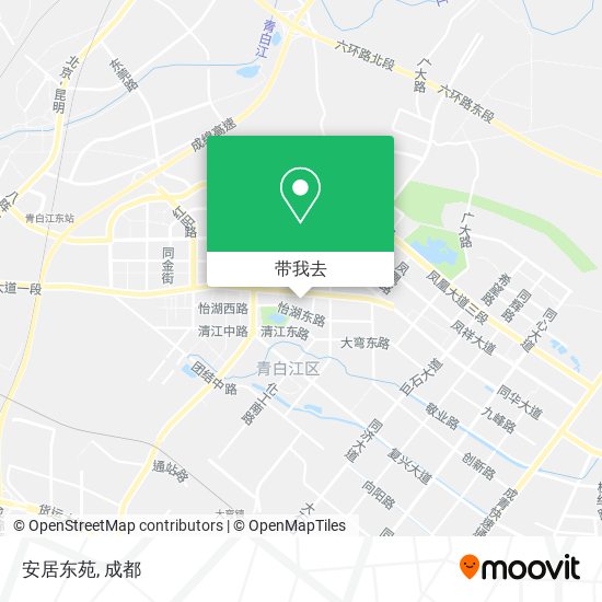 安居东苑地图