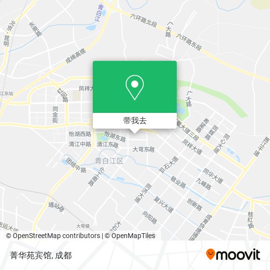 菁华苑宾馆地图