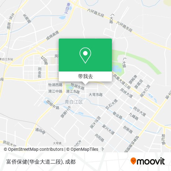 富侨保健(华金大道二段)地图