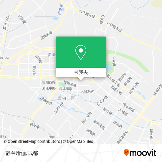 静兰瑜伽地图