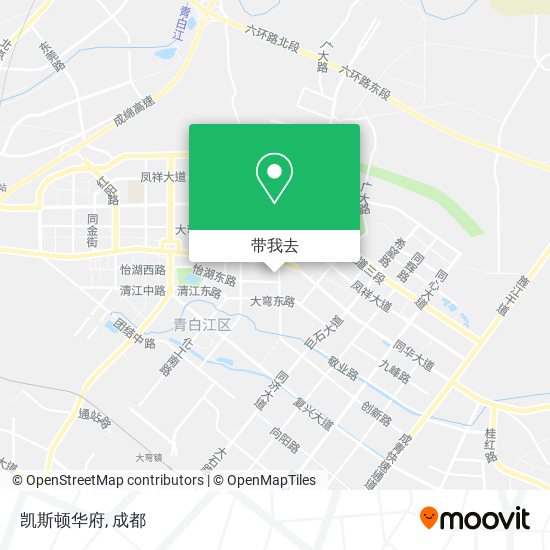 凯斯顿华府地图